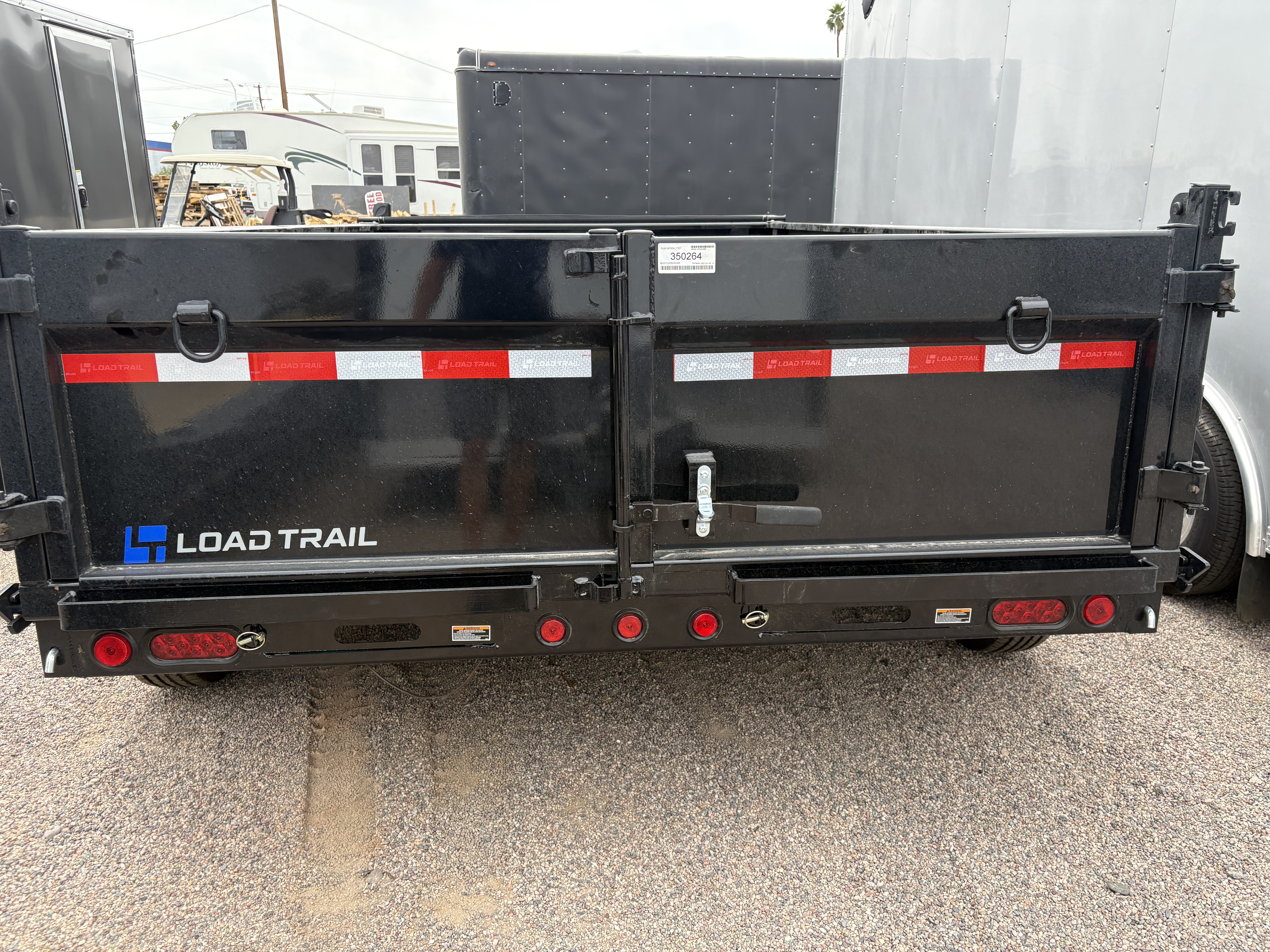 Load Trail 12x83 Tandem Axle 14K GVWR Low-Pro Dump, 24" Sides - Stock #LTD903 - Image 4 of 7