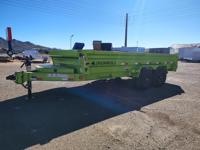 Norstar 16x83 Ironbull Tandem Axle Dump, 15K GVWR, 24" Sides - Stock #NST1382 - Image 6 of 8