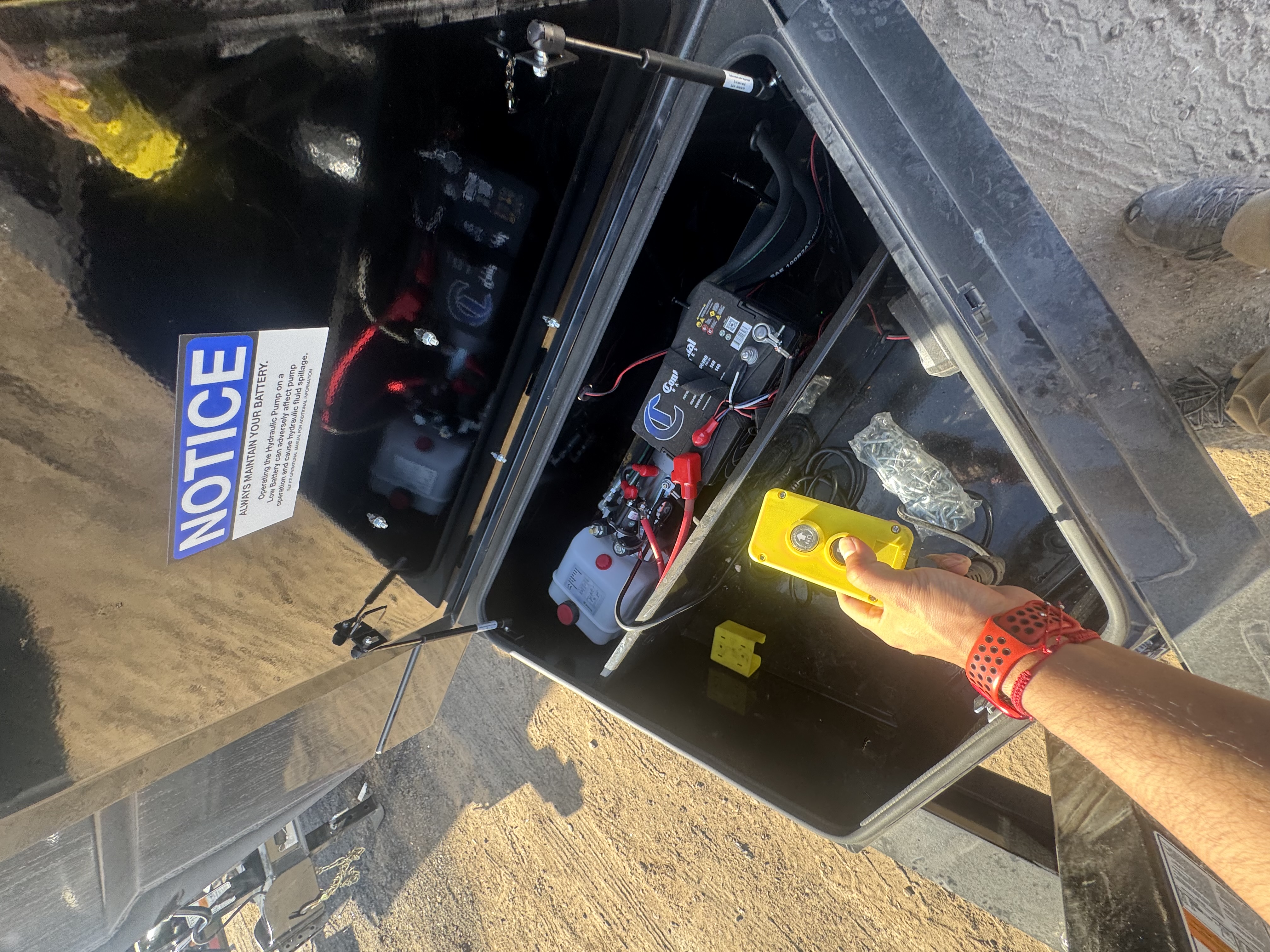 Norstar 14x83 IronBull Tandem Axle Dump, 15K GVWR, 48" Sides, Solar Charger, 14 Ply Tires - Stock #NST1398 - Image 15 of 21