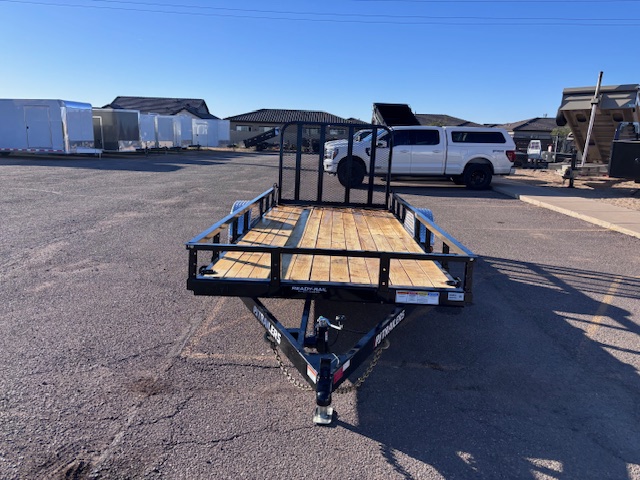 P.J. Trailers 14x72 Single Axle, 3K GVWR, Channel Utility - Stock #PPJ11006 - Image 2 of 5