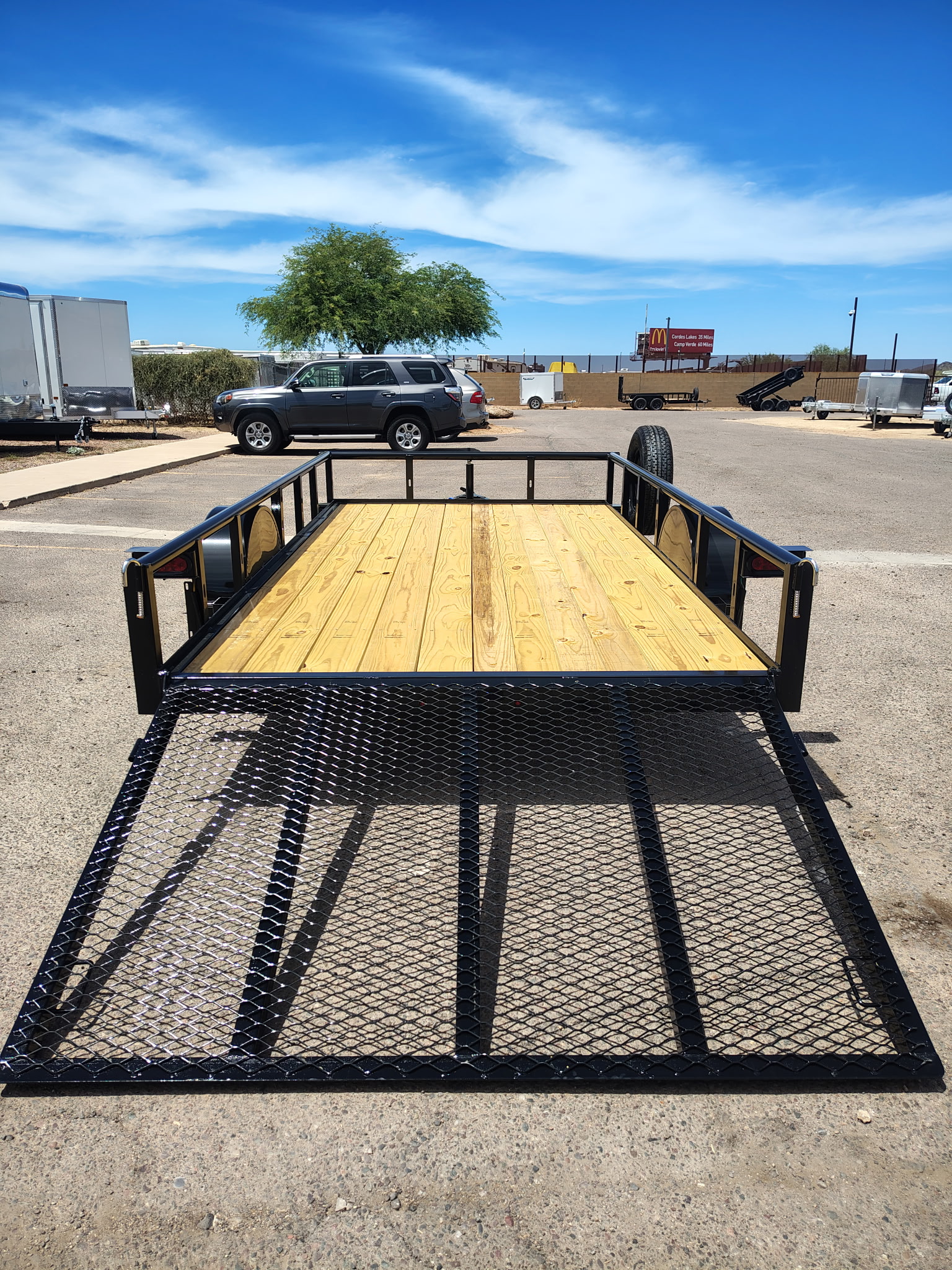 Texas Bragg 12x72 Utility Single Axle, 3K GVWR - Stock #TXB008 - Image 6 of 6