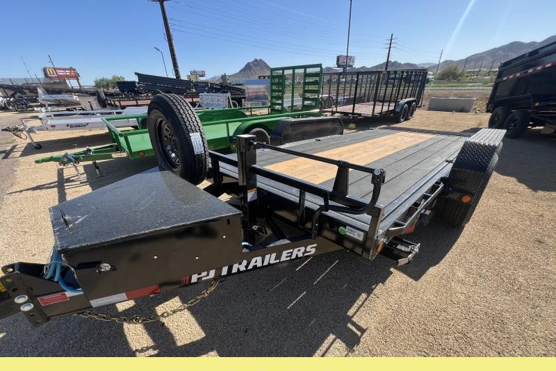 P.J. Trailers 16x83x6" Channel, Equipment Tilt, 14K GVWR, 14PLY, Blackwood Deck - Stock #PPJ10955 - Image 4 of 7