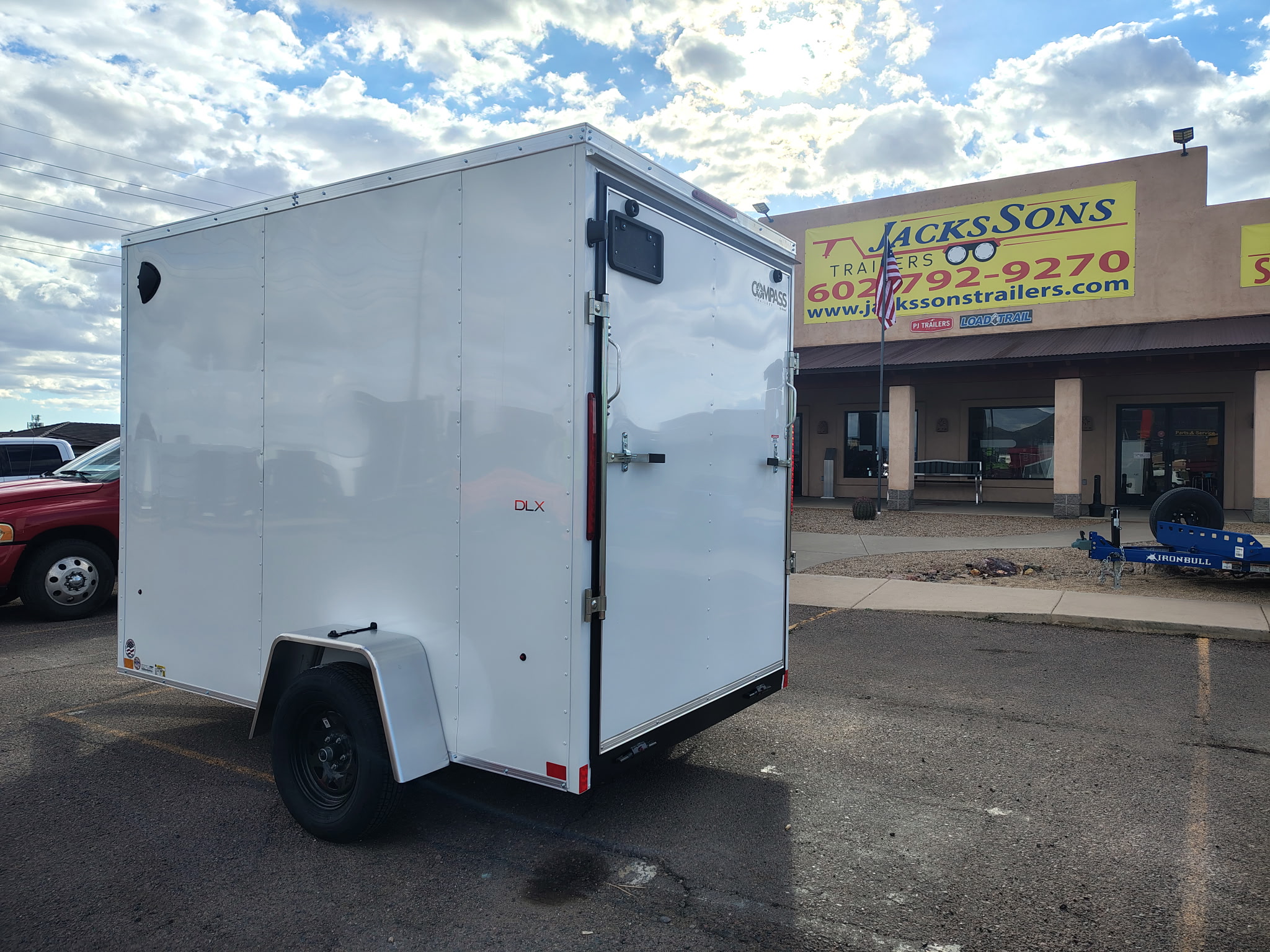 Compass 10x6 Indigo DLX, 3K GVWR, Ramp Door - Stock #CMP2797 - Image 1 of 4