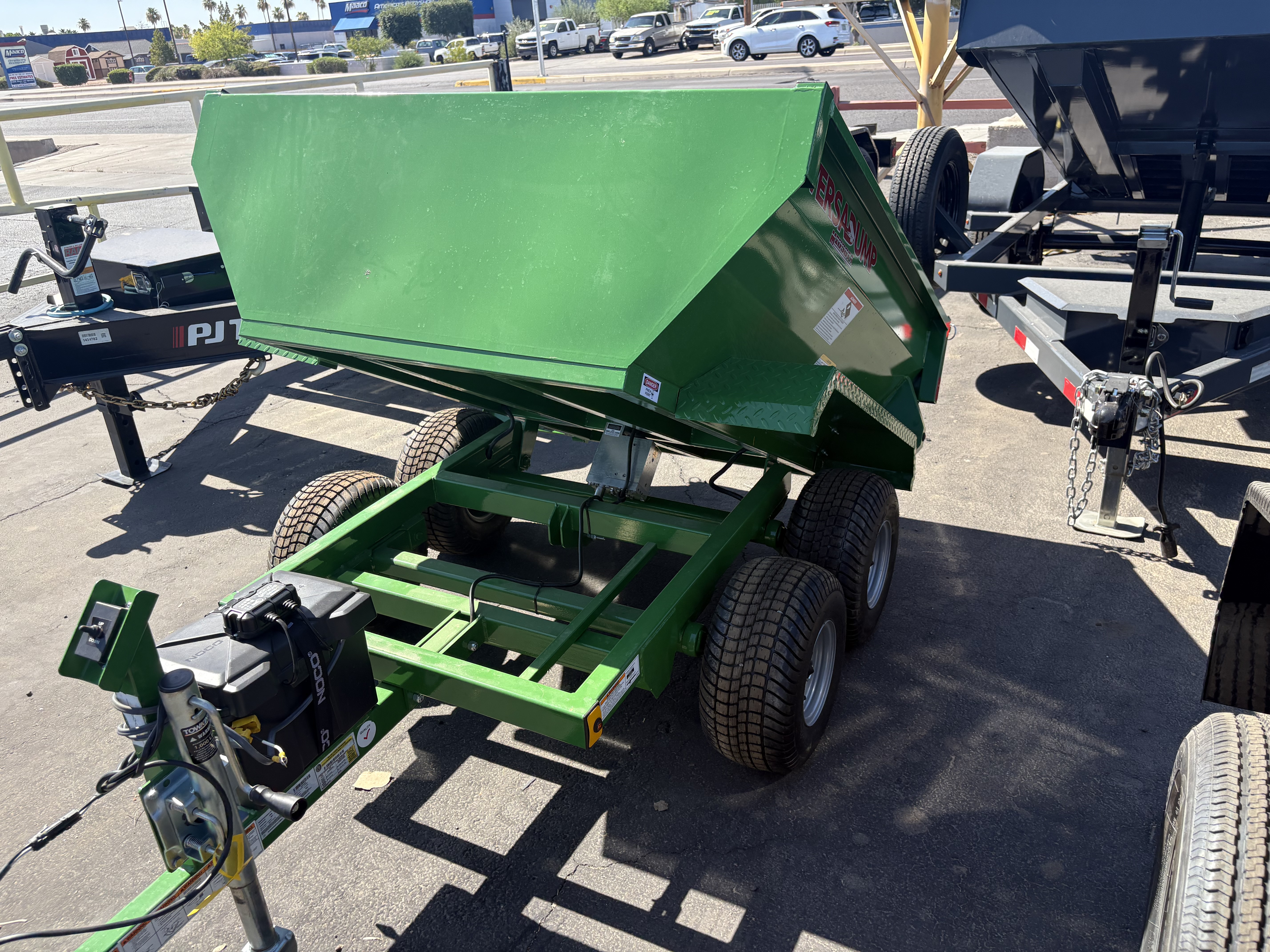 Midsota 05x36 Mini Dump, Tandem Axle, 4K GVWR - Stock #MID004 - Image 4 of 4