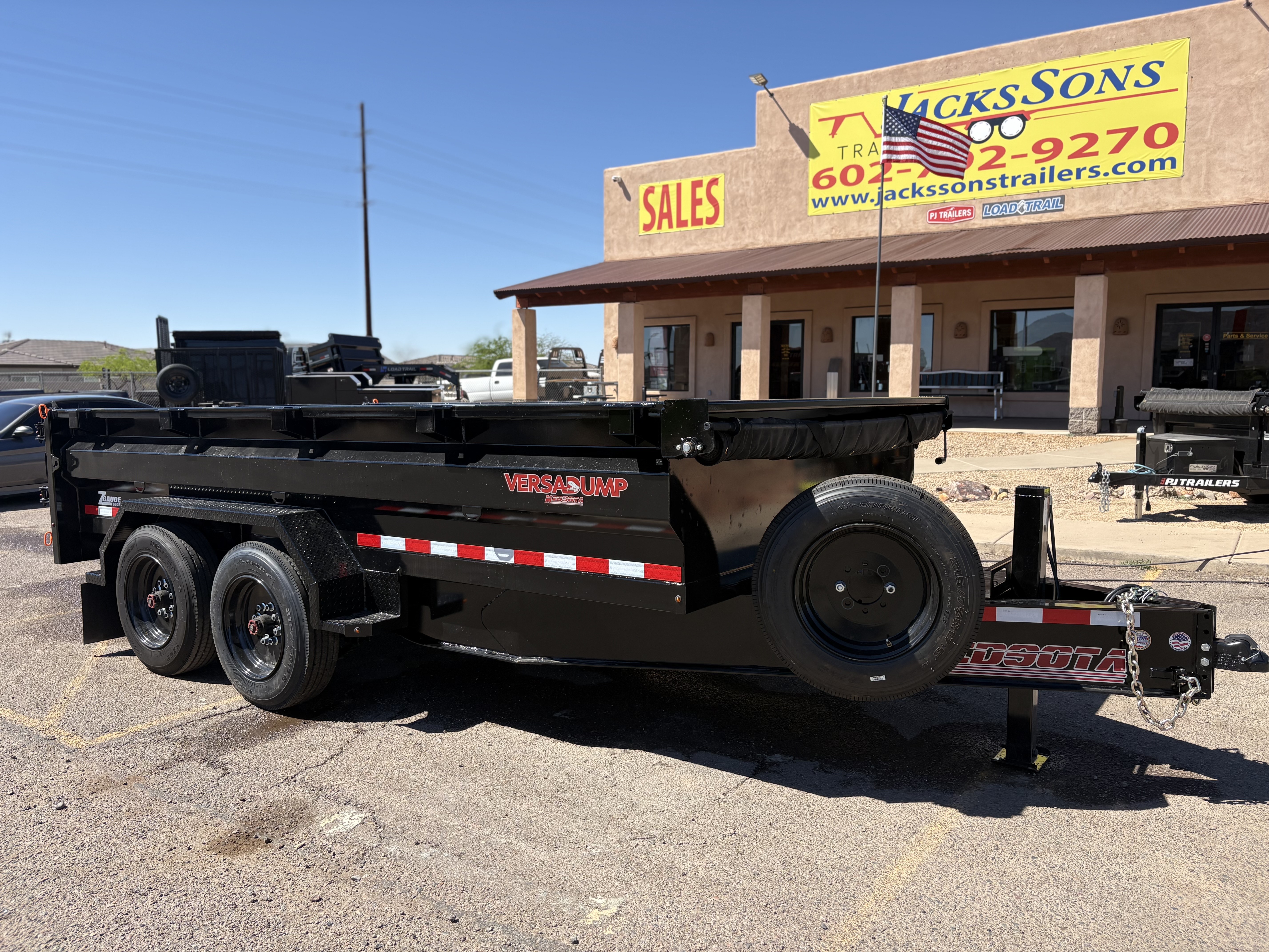 Midsota 14x83 Midsota HVHD Series, Tandem Axle Dump, 17,600 GVWR, 18 PLY - Stock #MID002 - Image 1 of 20