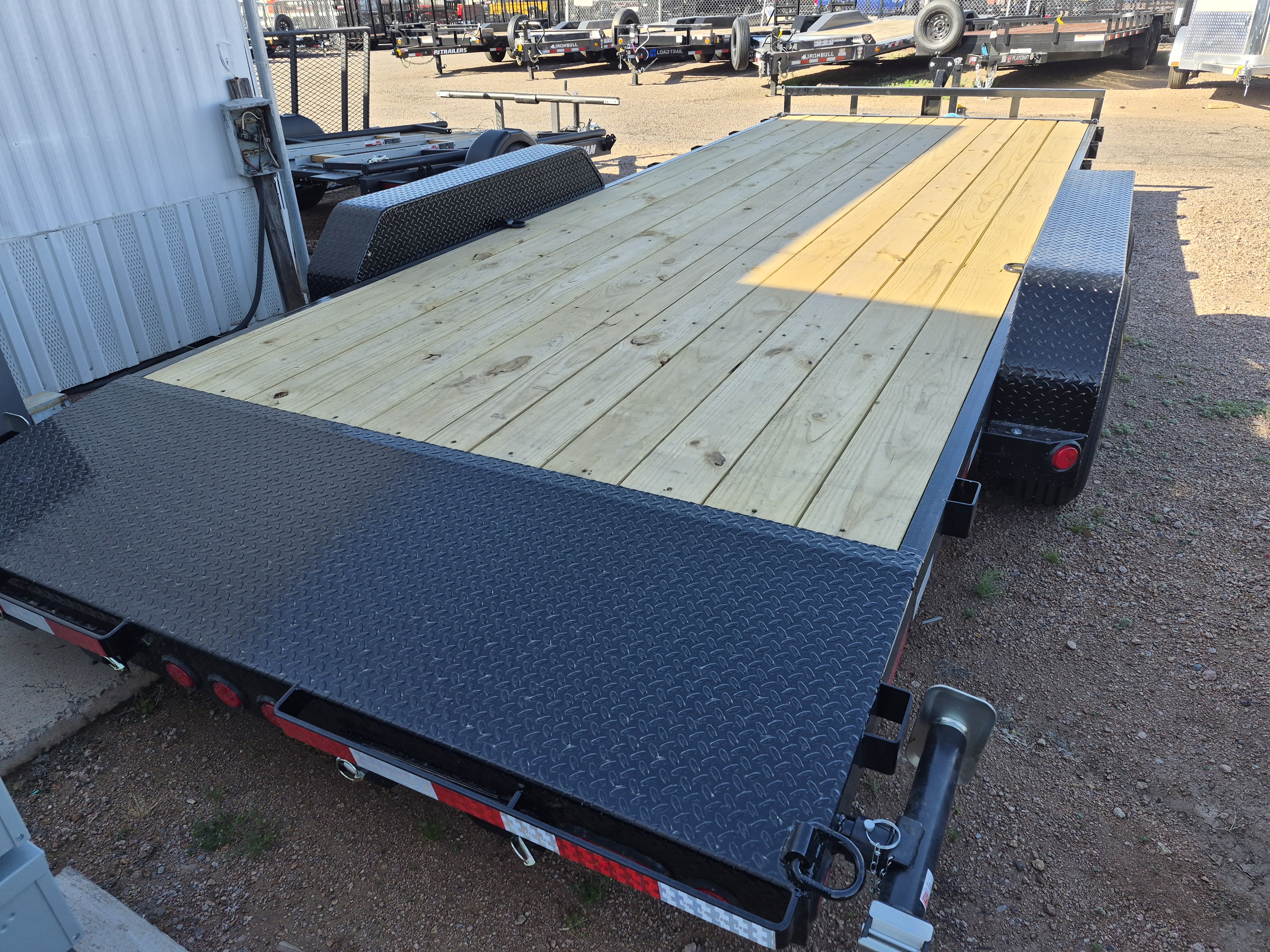 P.J. Trailers 20'x83" 5" Channel Equipment Trailer (CE) - Stock #PPJ11088 - Image 2 of 3
