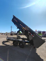 P.J. Trailers 16x83 Tandem Axle, 15,400 GVWR, Low Pro Dump, 36" Sides, 14 Ply Tires Stock #PJD1684 - Thumbnail 7