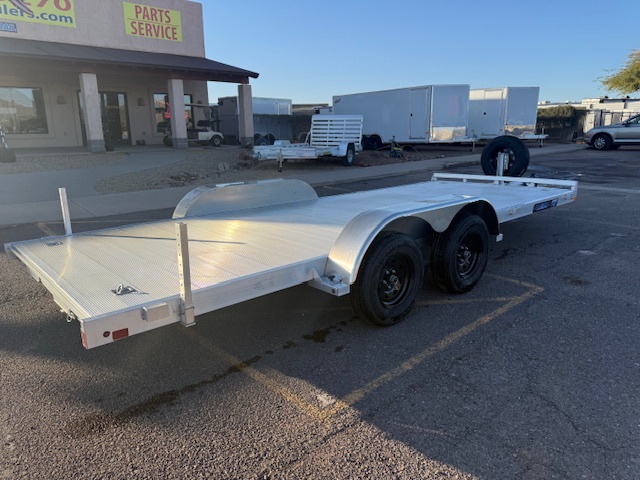 Aluma 18x82 All Aluminum, 7K GVWR, Tandem Axle - 8218ESA-TA-EL-R-RTD - Stock #ALU333 - Image 2 of 6