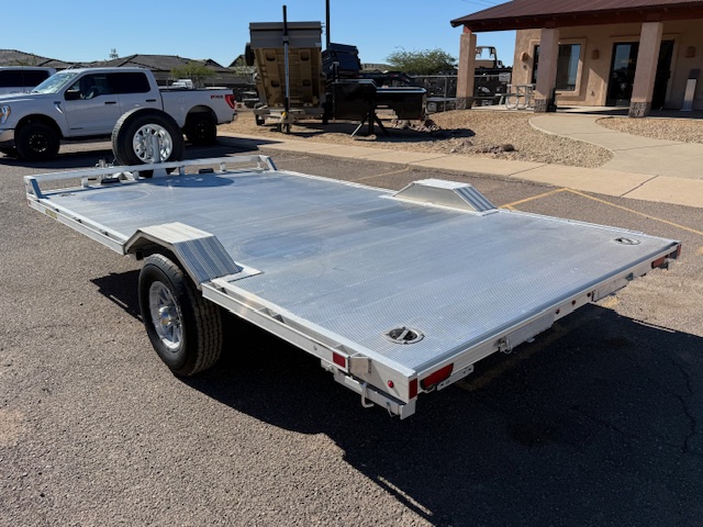 Aluma 15x102 Wide Body, 5.2K GVWR, Heavy Single Axle, Ramps (WB15H-S-EL-DOF-R-RR-RTD) - Stock #ALU297 - Image 2 of 10