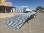 Aluma 20x102 All Aluminum, 10K GVWR, Tandem Axle Deckover, W/ Bi-Fold Tailgate (1020H-TA-BT-DT-RR-RTD) Stock #ALU419-SM - Thumbnail 6