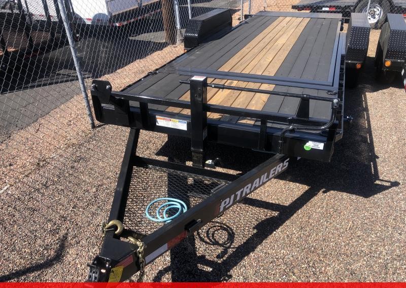 P.J. Trailers 20x83" Equipment Tilt, 14K GVWR, 14PLY, Blackwood Deck - Stock #PPJ10956 - Image 5 of 5