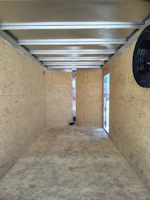 Alcom 14x7 All Aluminum XLTP Enclosed, 7K GVWR, Limited Edition, 82" Interior Height, Ramp Door Stock #ALC259 - Thumbnail 6