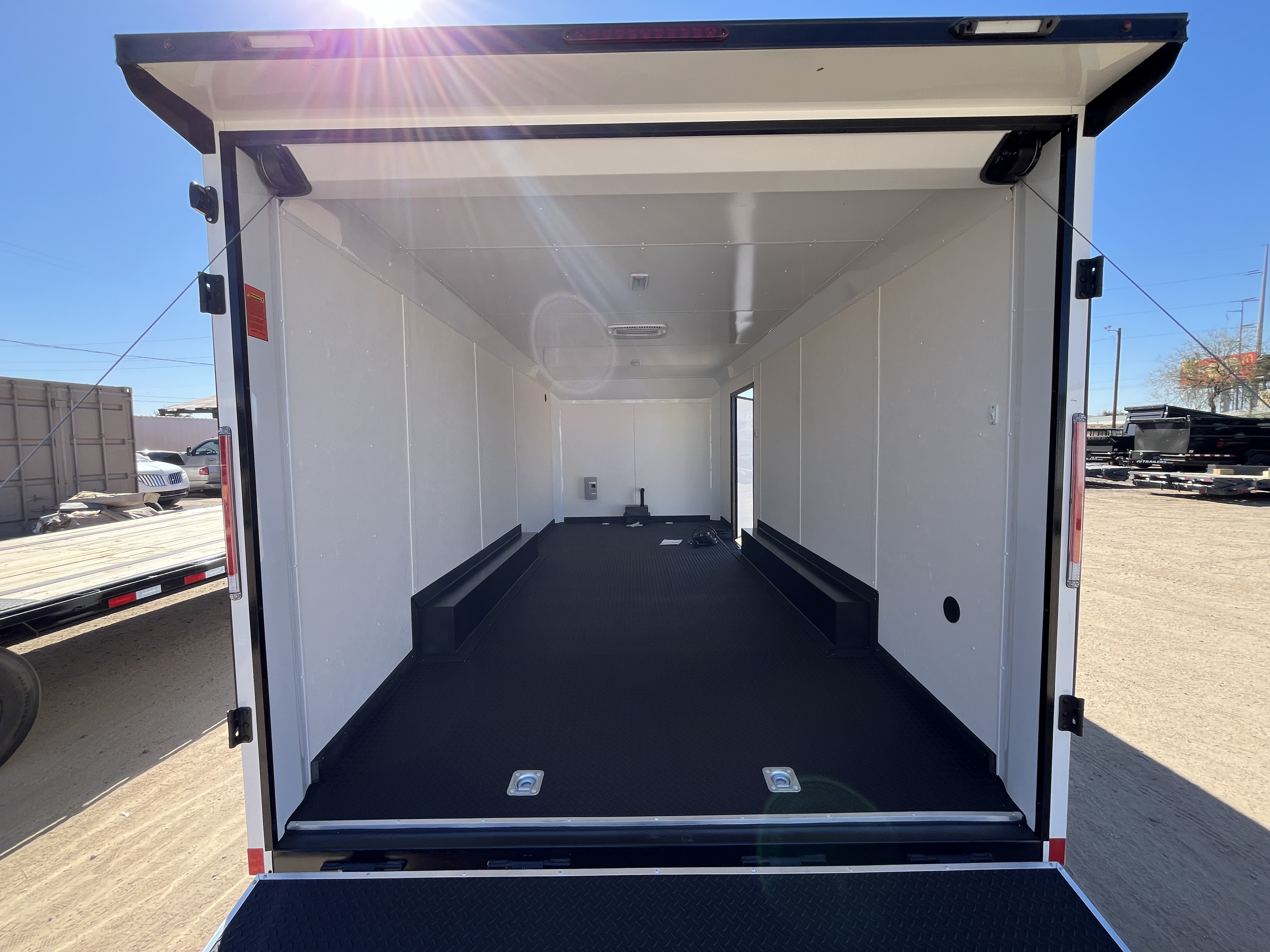 Compass 20x8.5 Canyon Race, 10K GVWR, AC/Heat, Ramp Door - Stock #CMP2748 - Image 6 of 11
