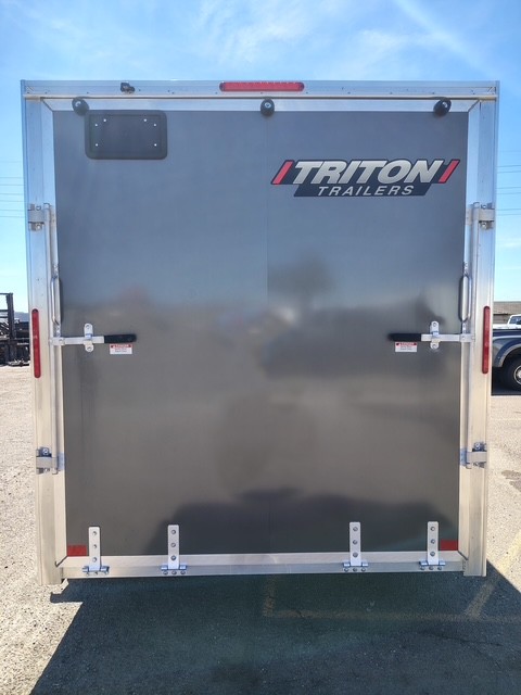Alcom 14x7 All Aluminum, XLTP2 Enclosed, 7K GVWR, Side Door, Ramp Door - Stock #ALC216 - Image 7 of 9