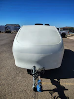FAT SOCKS MOTORSPORTS Custom 12' Fiberglass Motorcycle Hauler Stock #USD4001 - Thumbnail 5