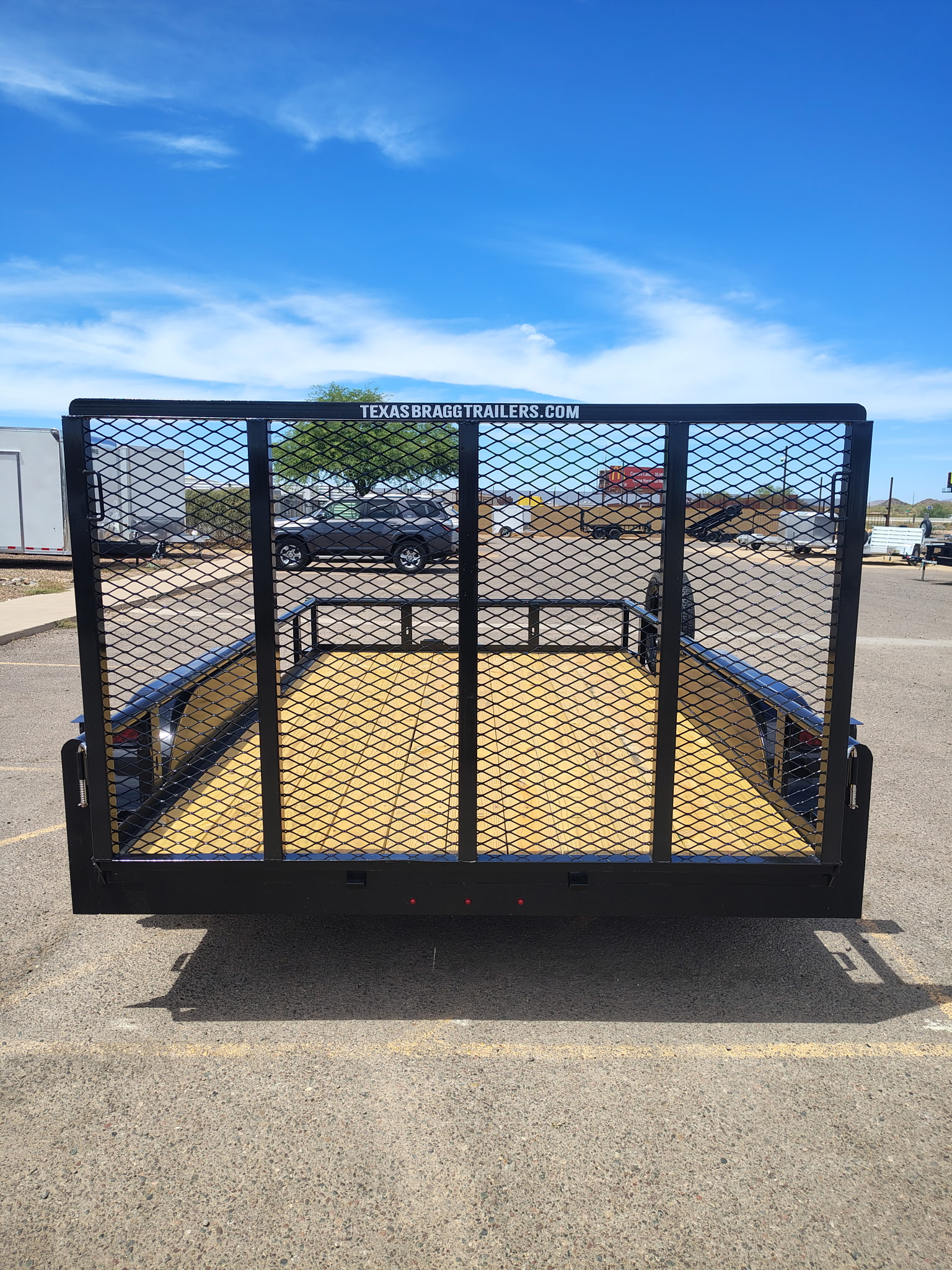 Texas Bragg 12x83 Utility Tandem Axle, 7K GVWR - Stock #TXB007 - Image 3 of 7