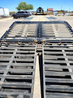 P.J. Trailers 40' Low-Pro Flatdeck w/ Duals, Air Ride, Elec/Hyd Disc brakes, 25K GVWR Stock #USD8810 - Thumbnail 5