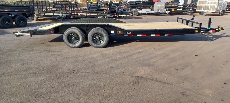 P.J. Trailers 22x102 Tandem Axle, 10K GVWR, Drive Over Fenders, Buggy Hauler - Stock #PPJ11107 - Image 3 of 5