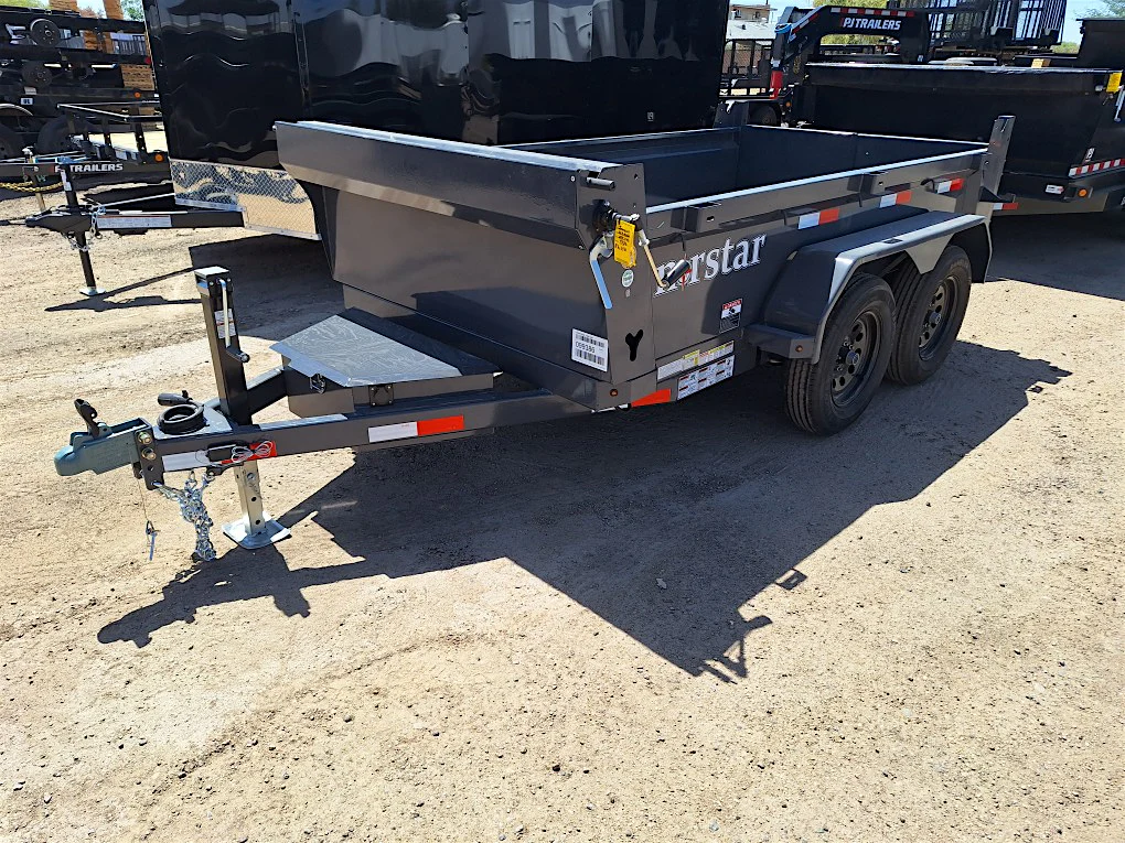 Norstar Norstar 10'x60" Single Ram General-Duty Dump Trailer w/ 20" Sides (DCB) - Stock #NST1529 - Image 1 of 11 Norstar Norstar 10'x60" Single Ram General-Duty Dump Trailer w/ 20" Sides (DCB) - Stock #NST1529 - Image 1 of 11