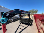 P.J. Trailers 32' Gooseneck Low-Pro Flatdeck with Singles, 15,680 GVWR, Monster Ramps, 14 Ply Tires Stock #PPJ11219 - Thumbnail 1