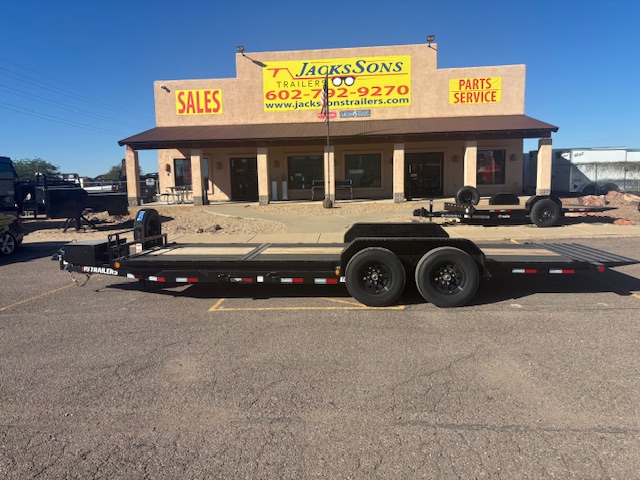 P.J. Trailers 22x83" Equipment Tilt, 14K GVWR, 14PLY, Blackwood Deck - Stock #PPJ10857 - Image 1 of 5