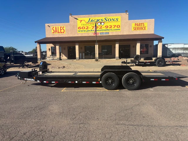 PJ Trailers 22'x84" 6" Channel Equipment Tilt Trailer (T6)