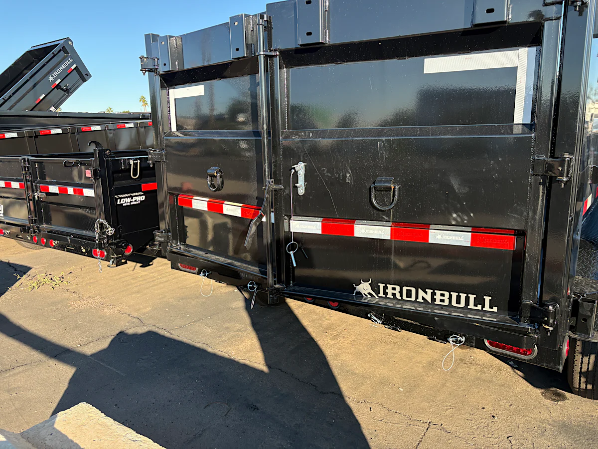 Norstar 14x83 IronBull Tandem Axle Dump, 14K GVWR, 48" Sides - Stock #NST1322 - Image 4 of 5 Norstar 14x83 IronBull Tandem Axle Dump, 14K GVWR, 48" Sides - Stock #NST1322 - Image 4 of 5