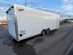 Alcom 24x8.5 All Aluminum XLT-P Car Hauler, Elite Escape Door, 10K GVWR, Ramp Door Stock #ALC197 - Thumbnail 7