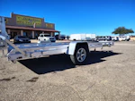Aluma 15 X78" Aluminum, Single Axle w/ Elec. Brakes,  Bi-Fold Tailgate Stock #USD8766 - Thumbnail 4