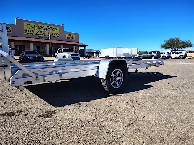 Aluma 15 X78" Aluminum, Single Axle w/ Elec. Brakes, Bi-Fold Tailgate - Stock #USD8766 - Image 4 of 7 Aluma 15 X78" Aluminum, Single Axle w/ Elec. Brakes, Bi-Fold Tailgate - Stock #USD8766 - Image 4 of 7