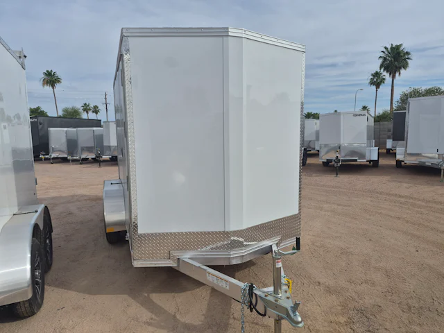 EZ Hauler 6'x12' Enclosed Cargo Trailer w/ Rear Ramp Door (NXT)