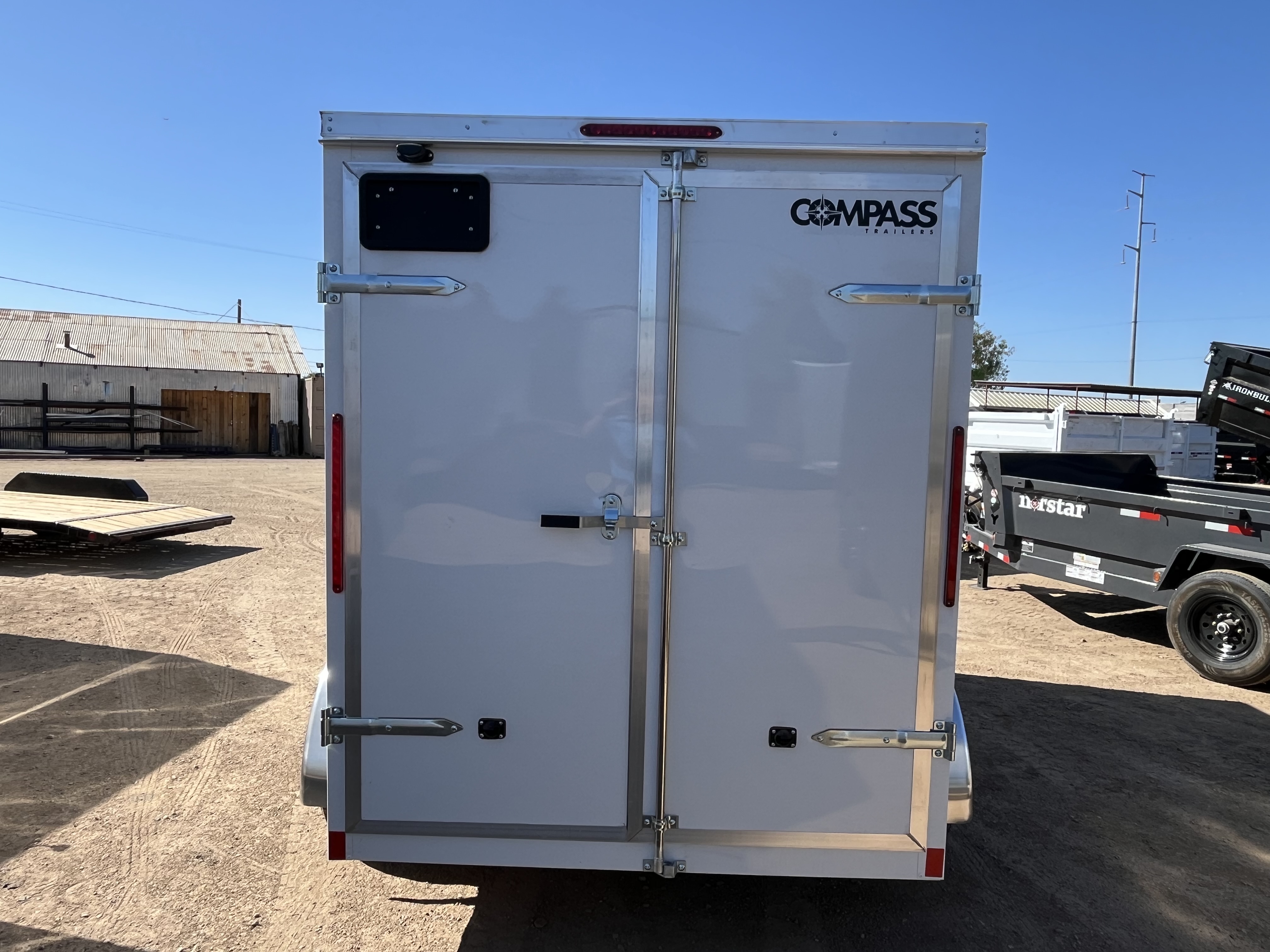Compass 6'x12' Enclosed Cargo Trailer