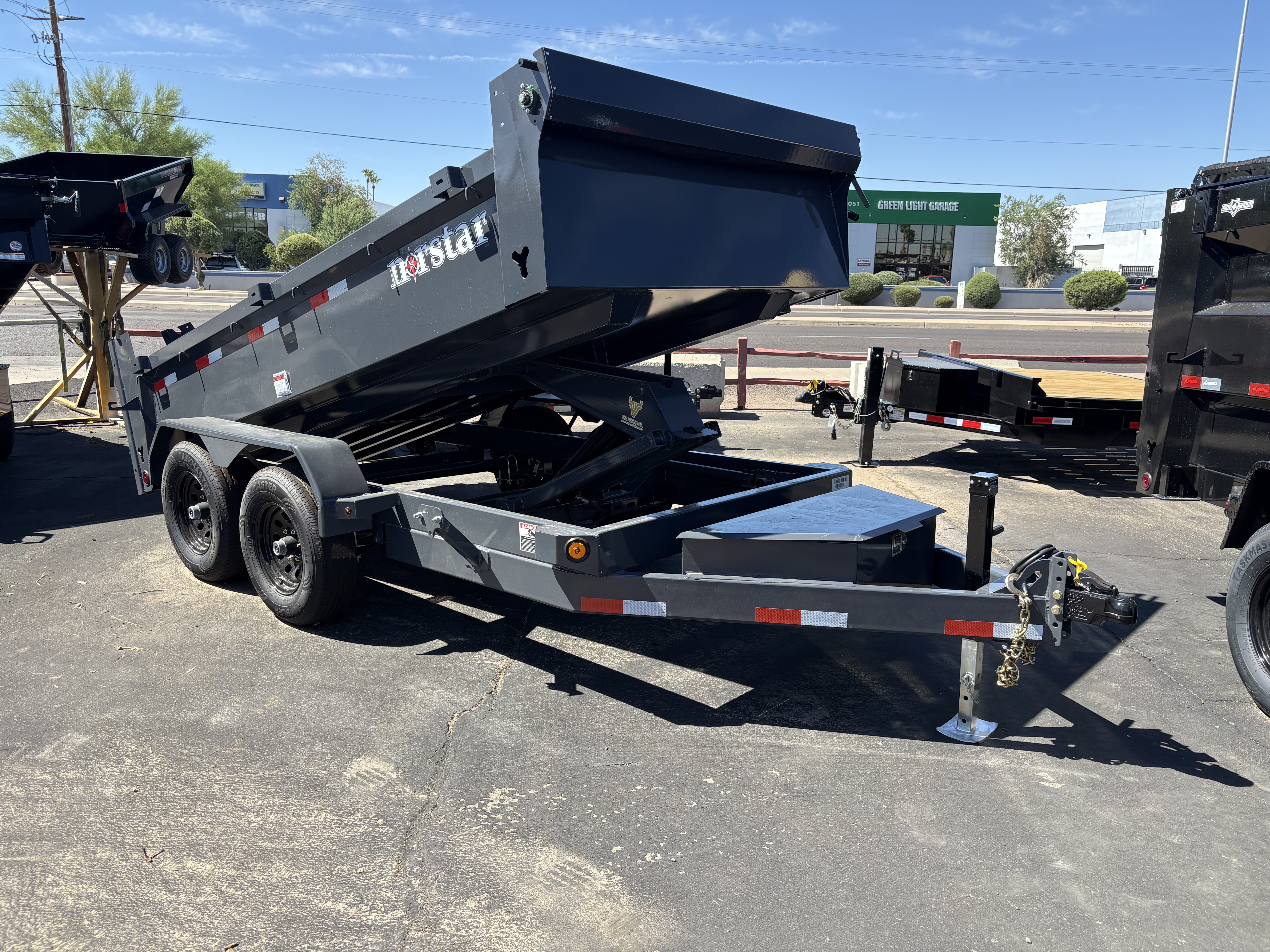 Norstar 12x72 Norstar Tandem Axle Dump, 10K GVWR, 20" Sides - Stock #NST1490 - Image 1 of 5