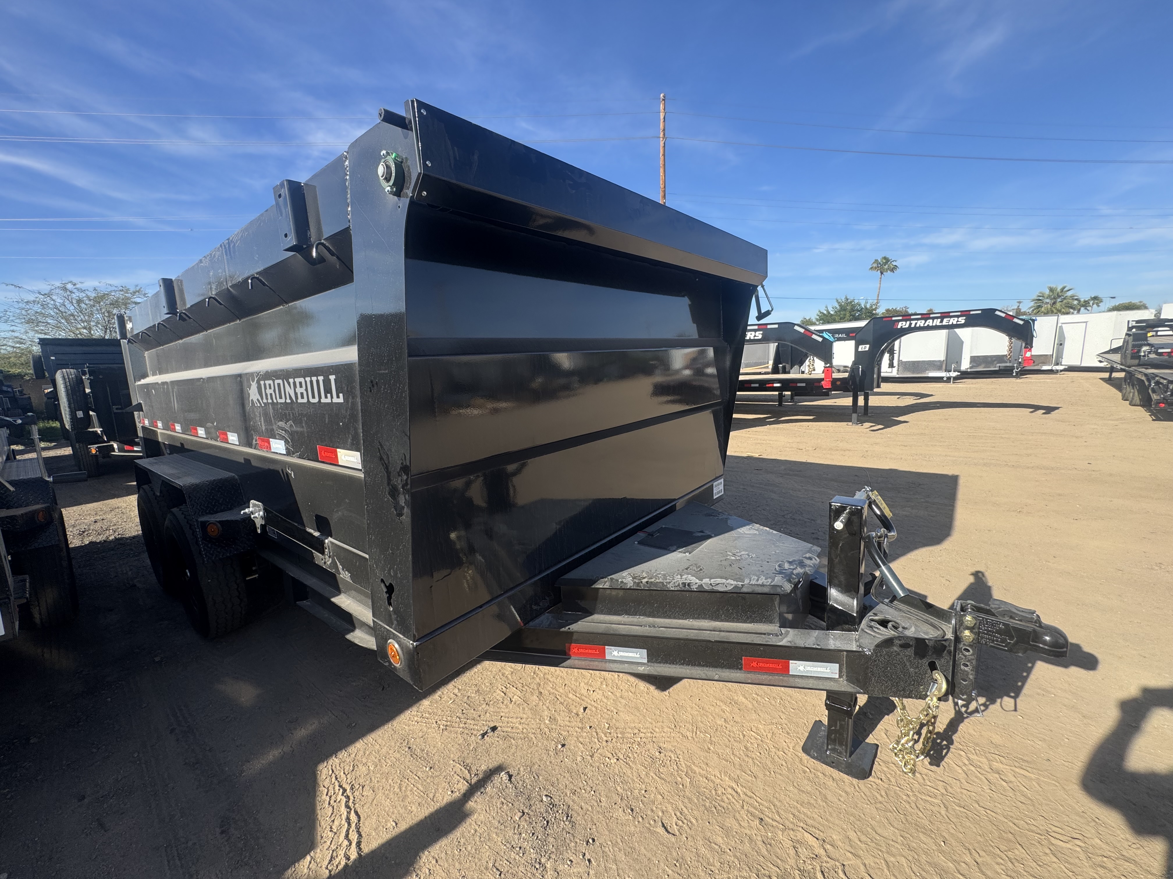 Norstar 14x83 IronBull Tandem Axle Dump, 15K GVWR, 48" Sides, Solar Charger, 14 Ply Tires - Stock #NST1398 - Image 2 of 21