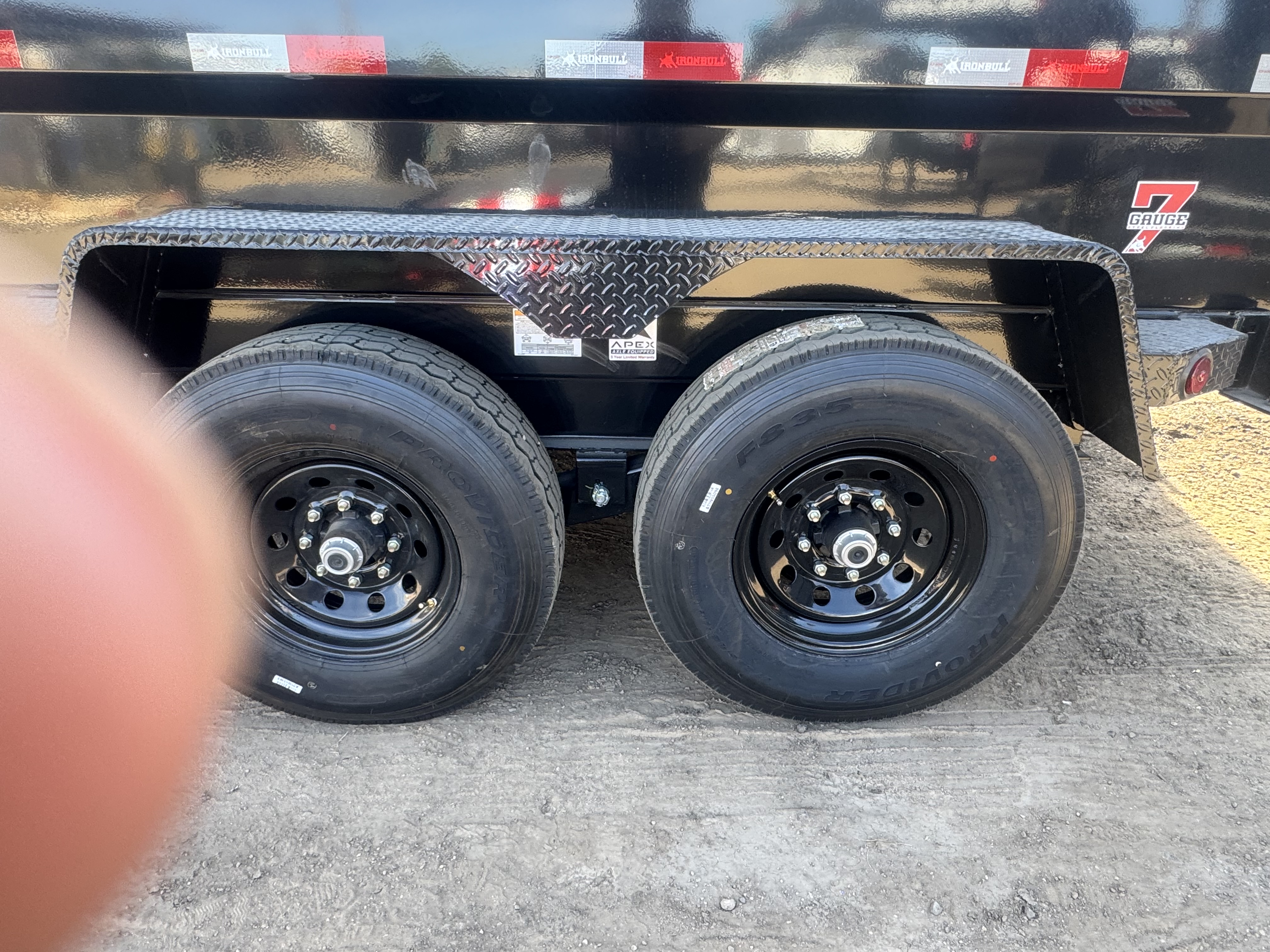 Norstar 14x83 IronBull Tandem Axle Dump, 15K GVWR, 48" Sides, Solar Charger, 14 Ply Tires - Stock #NST1399 - Image 14 of 20