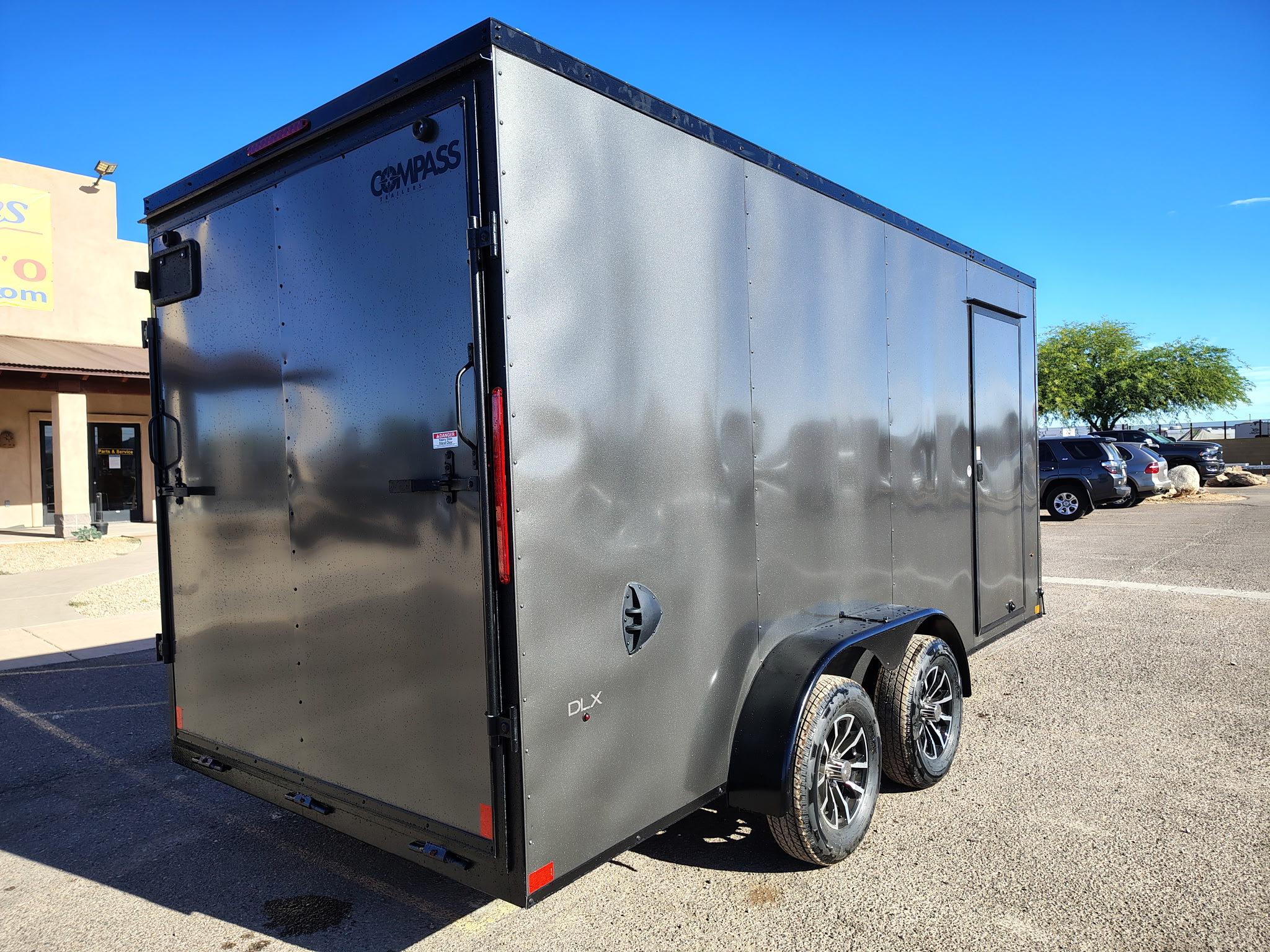 Compass 16x7 Indigo DLX, 7K GVWR, Ramp Door - Stock #CMP2875 - Image 5 of 7