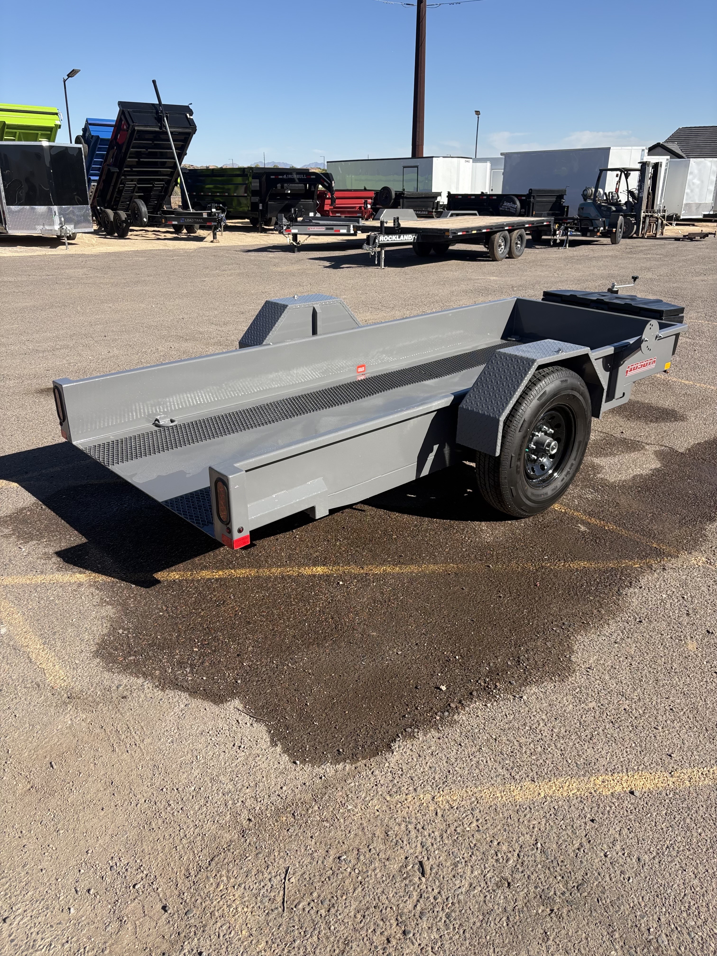 Midsota 12x52 SL Series, Heavy Equipment Tilt Trailer, Single Axle, 7,700 GVWR - Stock #MI006 - Image 12 of 14