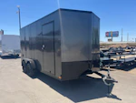 Cargo Express 16x7 EX DLX Flat Top V-Nose, 7K GVWR, Ramp Door Stock #CMP2899 - Thumbnail 8