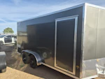 Alcom 16x7 All Aluminum XLTP2 Enclosed, 7K GVWR, Side Door, Ramp Door Stock #ALC204 - Thumbnail 1