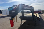 P.J. Trailers 36' Gooseneck Low-Pro Flatdeck with Duals, 25K GVWR Stock #PPJ11041 - Thumbnail 2