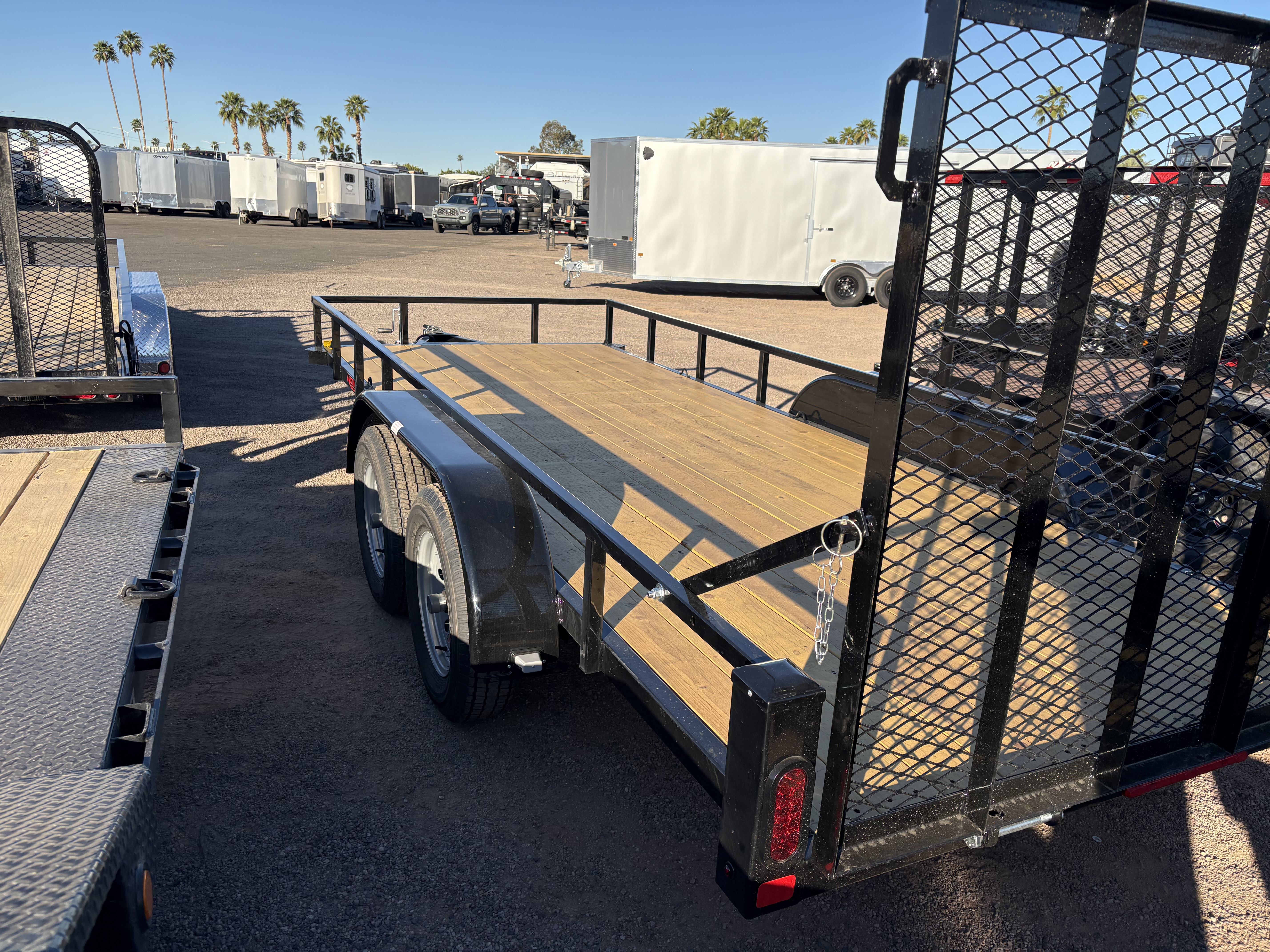 Echo 14x102" Single Axle, 5.2K GVWR, Drive Over Fenders, Utility - Stock #ECH269 - Image 4 of 4