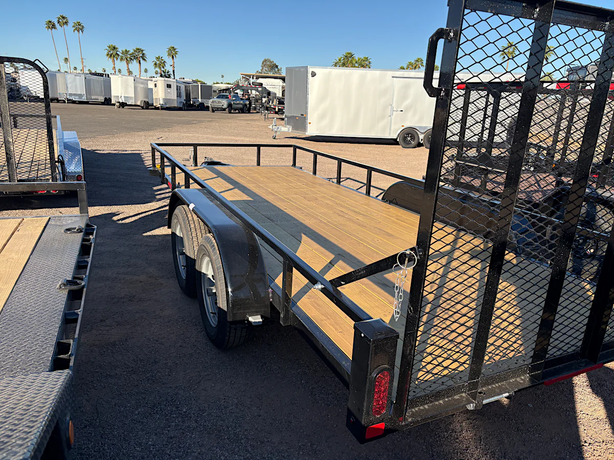 Echo 14x102" Single Axle, 5.2K GVWR, Drive Over Fenders, Utility - Stock #ECH269 - Image 4 of 4 Echo 14x102" Single Axle, 5.2K GVWR, Drive Over Fenders, Utility - Stock #ECH269 - Image 4 of 4