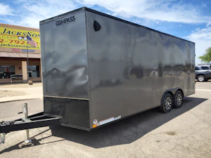 Compass 8.5'x20' Enclosed Cargo Trailer w/ Rear Ramp Door