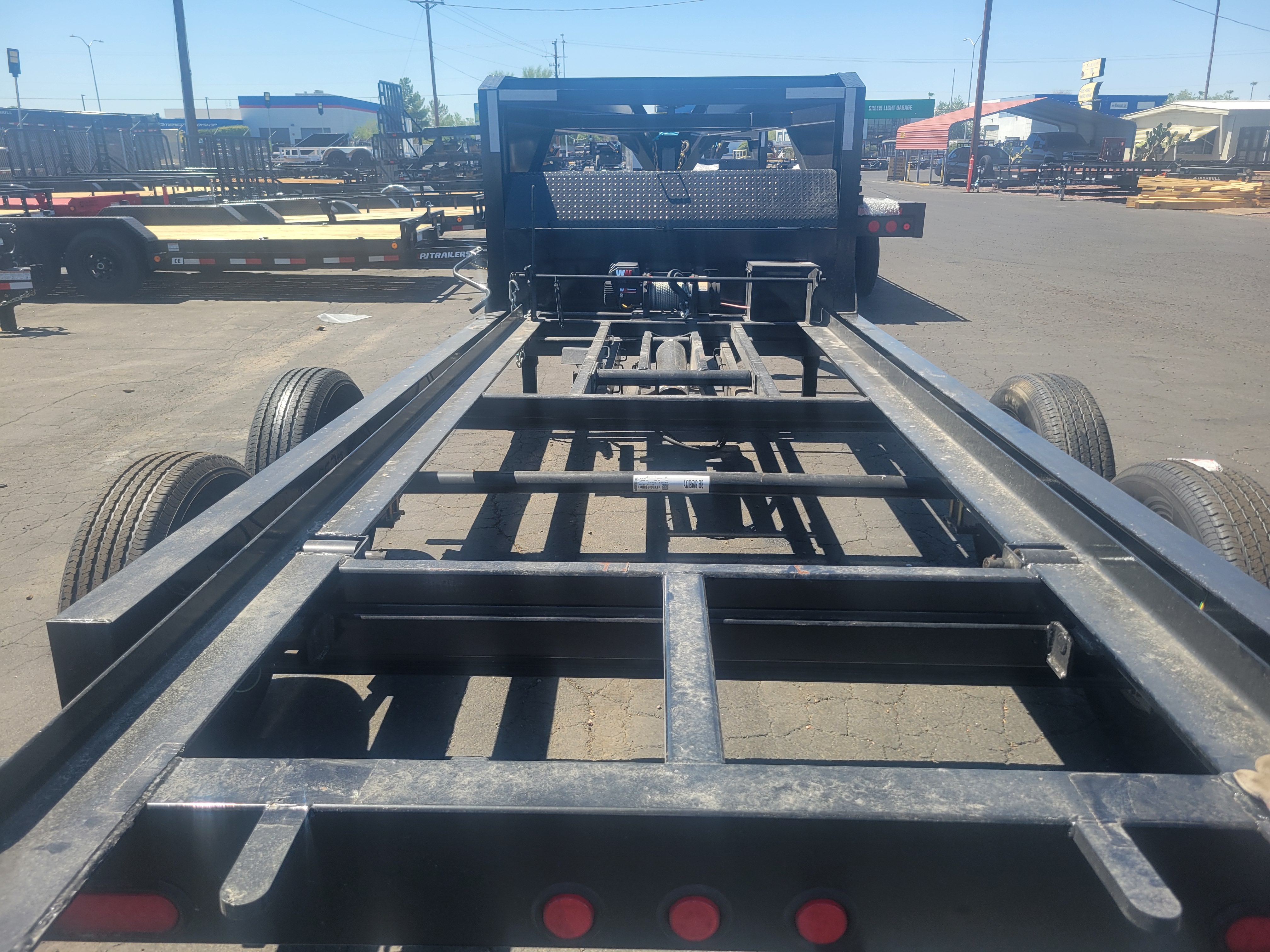 P.J. Trailers 14'x83" Rollster Roll-off Dump Trailer (DR) - Stock #PJD1588 - Image 4 of 4
