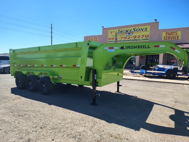 Norstar 16x83 IronBull Gooseneck, Triple Axle Dump, 21K GVWR, 48" Sides - Stock #NST1405 - Image 3 of 14