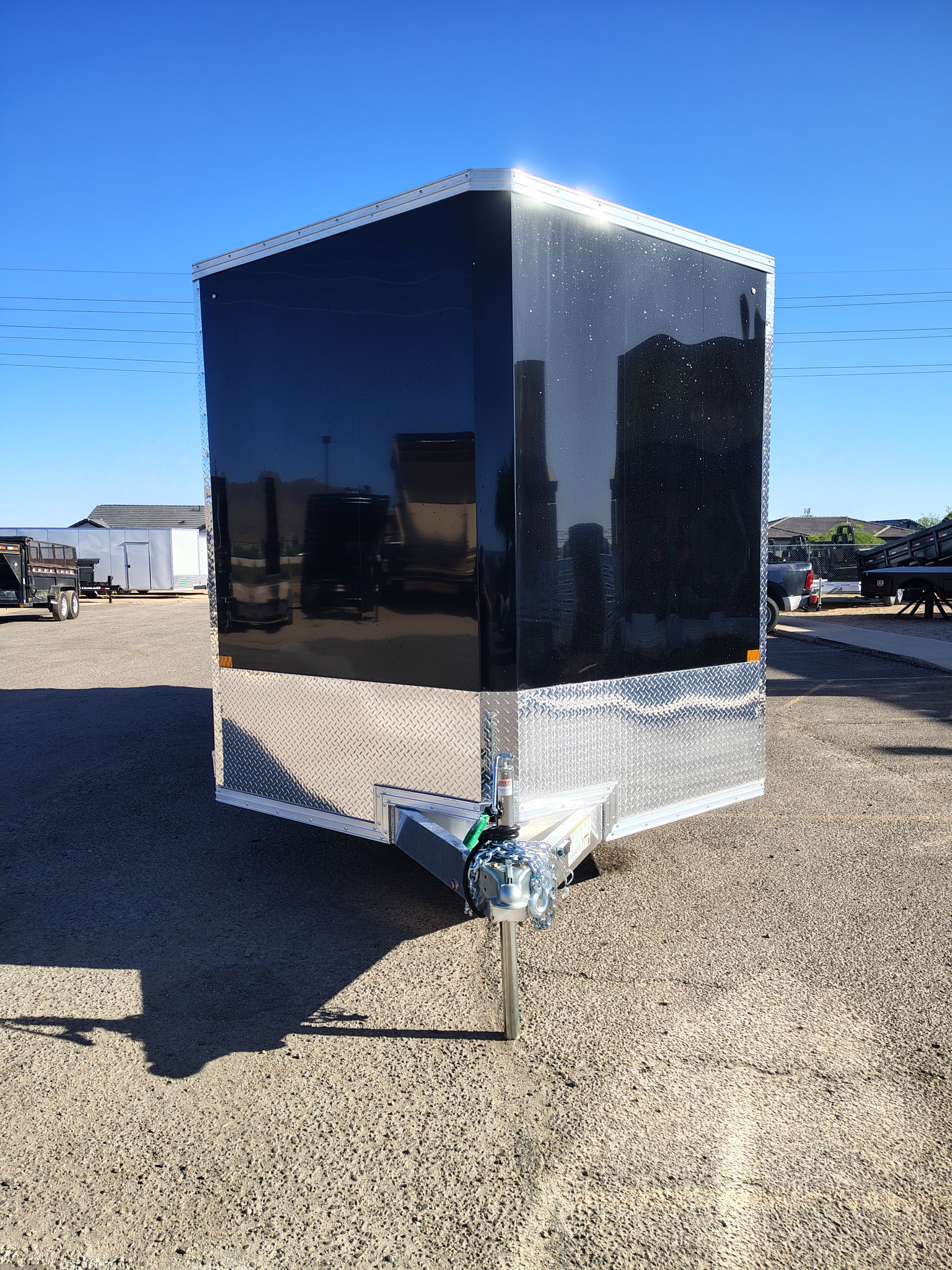 Alcom 20x8.5 All Aluminum XLT-P Car Hauler, Limited Model, 10K GVWR, Ramp Door - Stock #ALC265 - Image 10 of 11