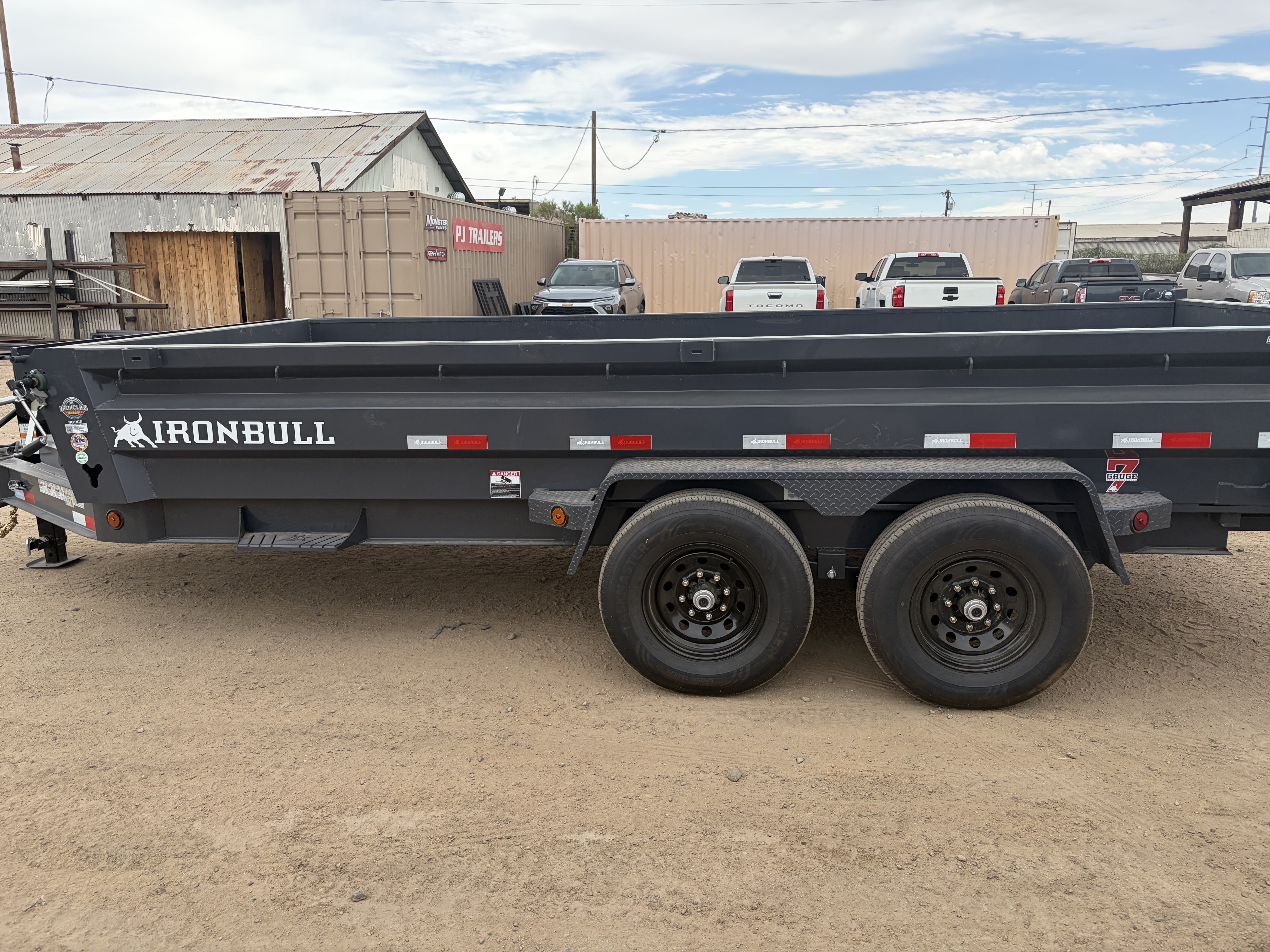 Norstar 16x83 IronBull Tandem Axle Dump, 15K GVWR, 24" Sides - Stock #NST1481 - Image 7 of 13