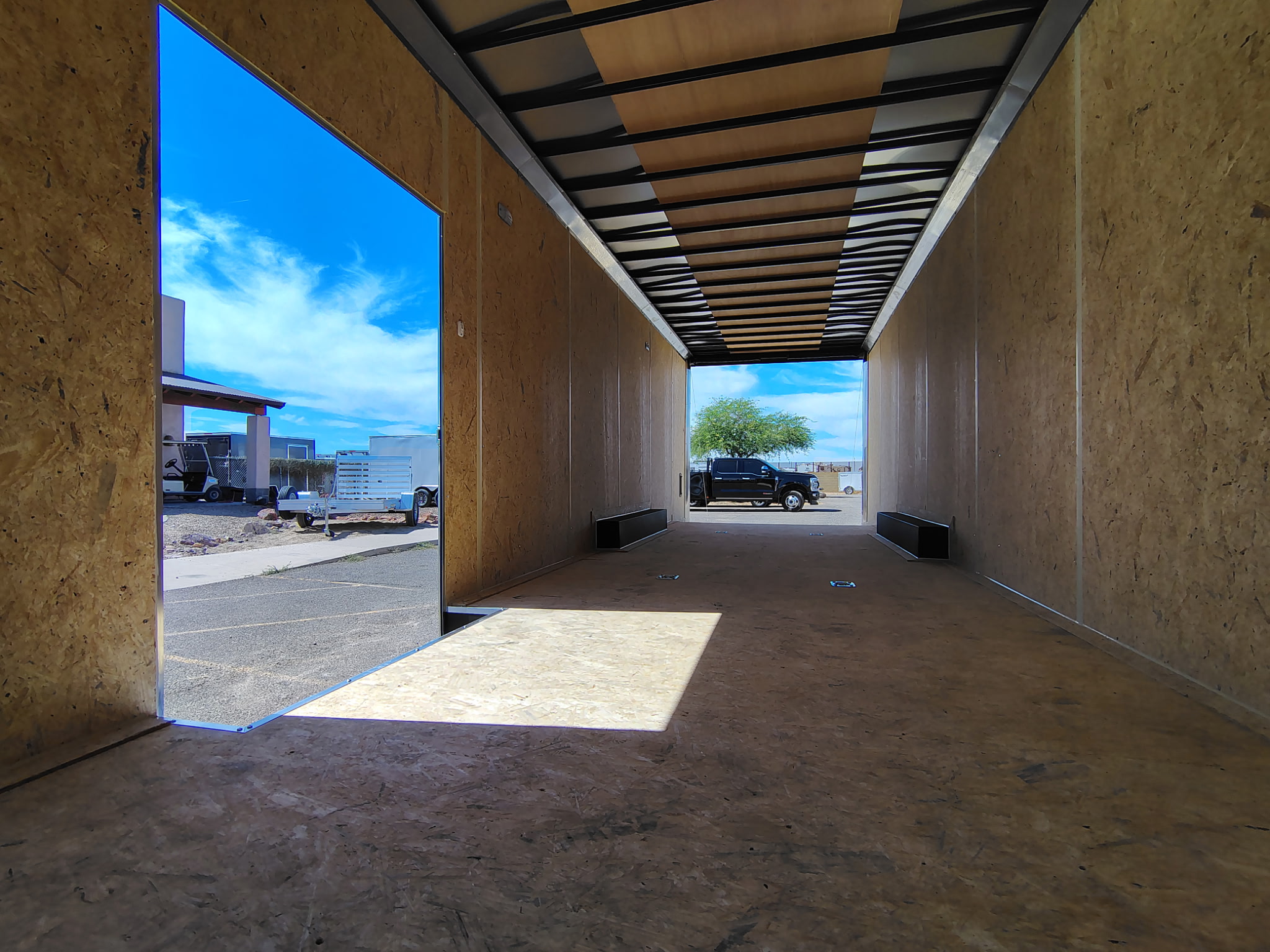 Compass 28x8.5 Element SE Car Hauler, 14K GVWR,  6" Additional Height, Ramp Door - Stock #CMP2867 - Image 3 of 6