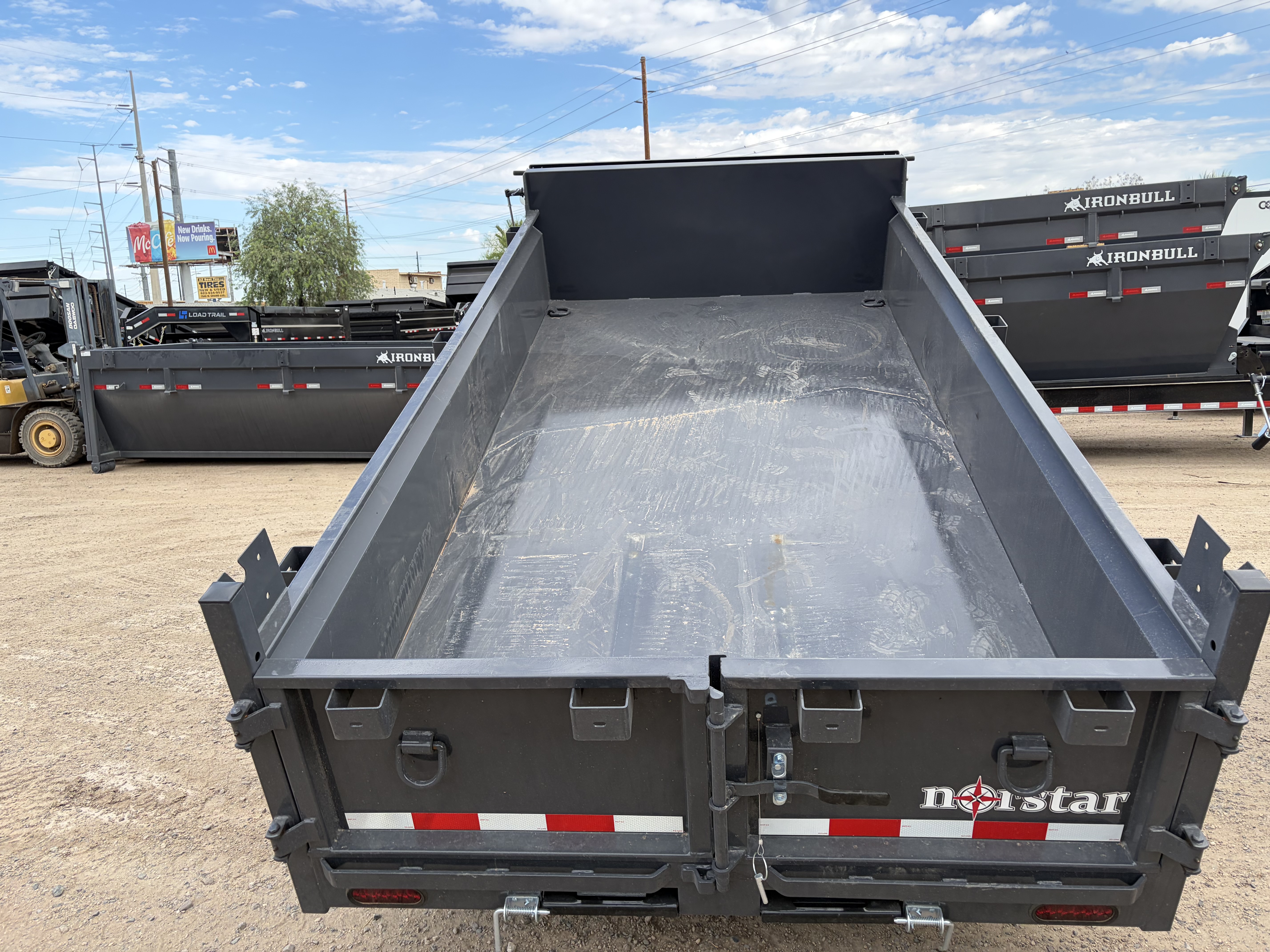 Norstar 12x72 Norstar Tandem Axle Dump, 10K GVWR, 20" Sides - Stock #NST1483 - Image 2 of 6
