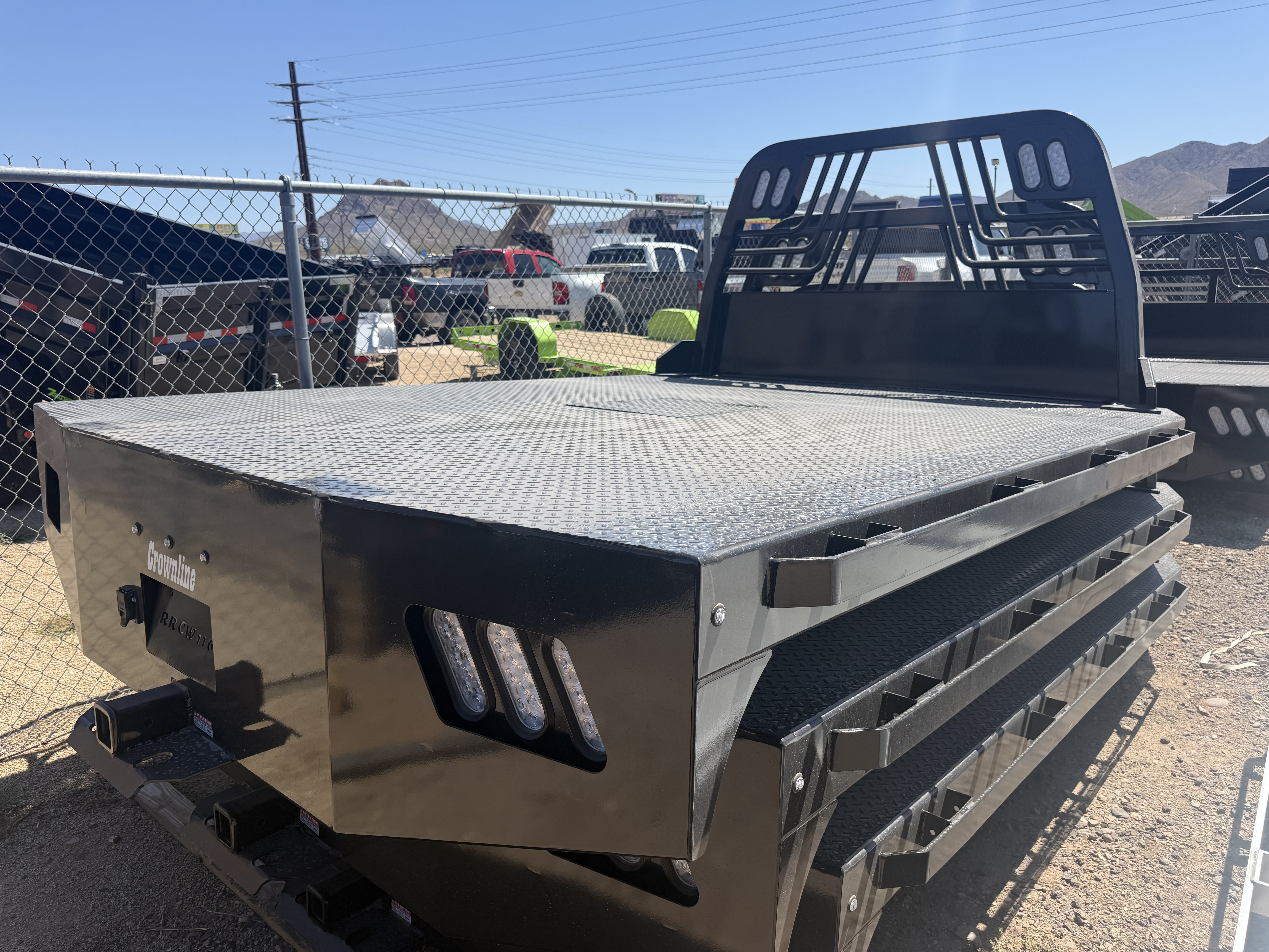 Crownline Truck Beds Crownline RRCW116 Rub Rail Cab and Chassis (9'6" x 94" - 60 "CTA) - Stock #CRNB120 - Image 1 of 4